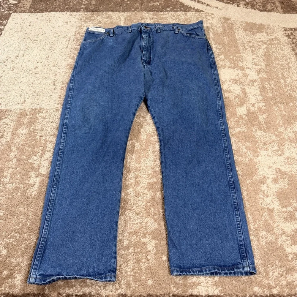 Wrangler Cowboy Cut 13MWZPW Jeans 46x32 Blue Men Western Workwear Vintage